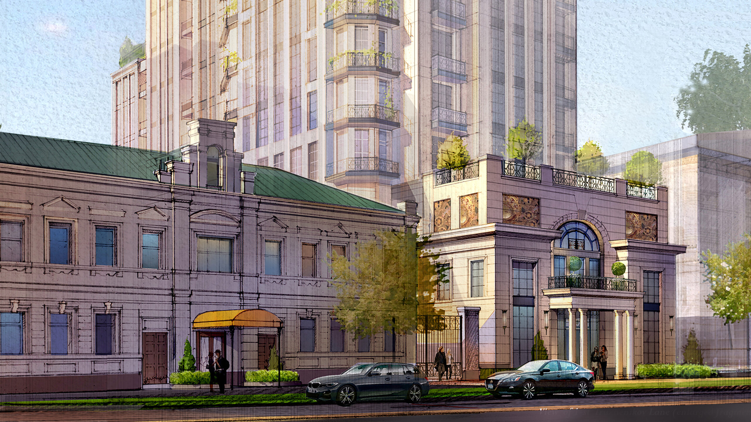 Apartment Building in Khamovniki