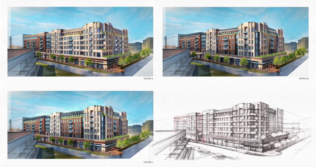 Greenville Residential Block - Vlad Liflyandchick Design & Illustration